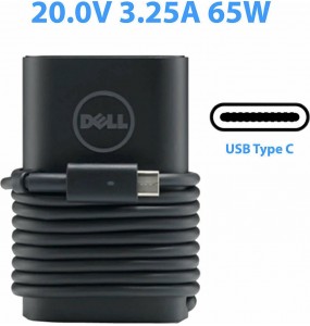 Γνήσιος Φορτιστής Dell 65W USB Type C 450-BBVD